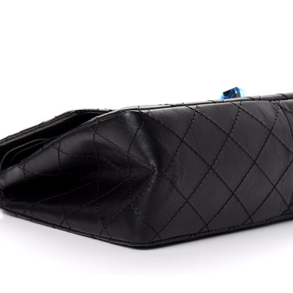 Chanel Aged Calfskin Quilted 2.55 Reissue 226 Flap So Black 9 of 11
