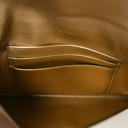 Prada Vitello Move Envelope Wallet Platino 5 of 8