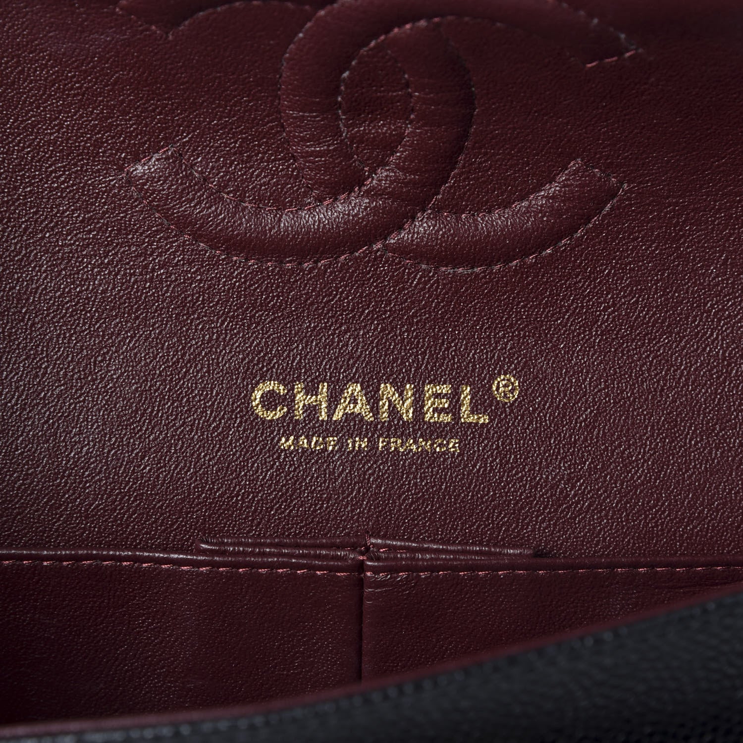 Chanel Caviar Quilted Medium Double Flap Black 8 of 11