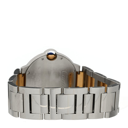 Cartier Stainless Steel 18K Yellow Gold 36mm Ballon Bleu De Cartier Automatic Watch 3 of 4