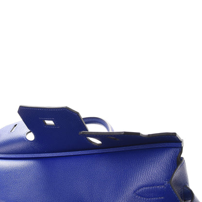 Hermes Epsom Birkin 30 Bleu Electrique 10 of 41