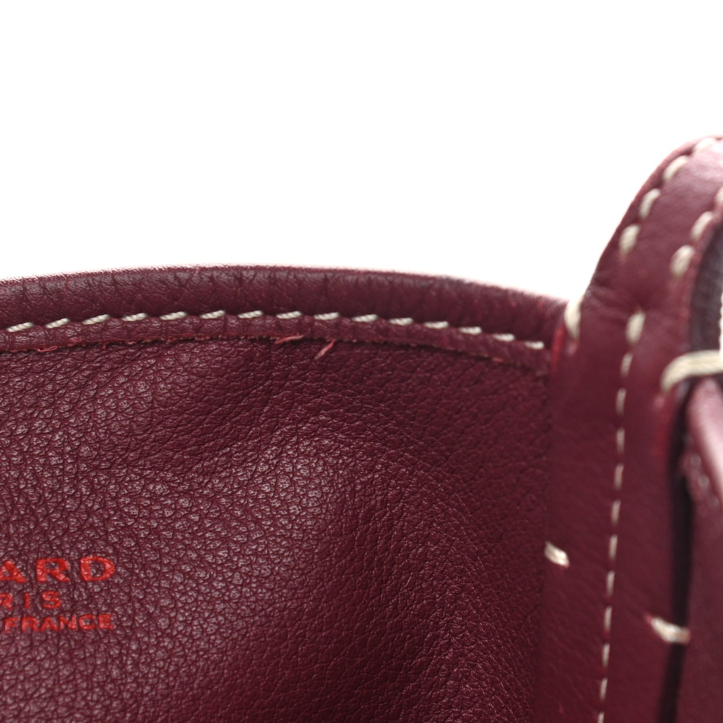 Goyardine Saint Louis PM Burgundy