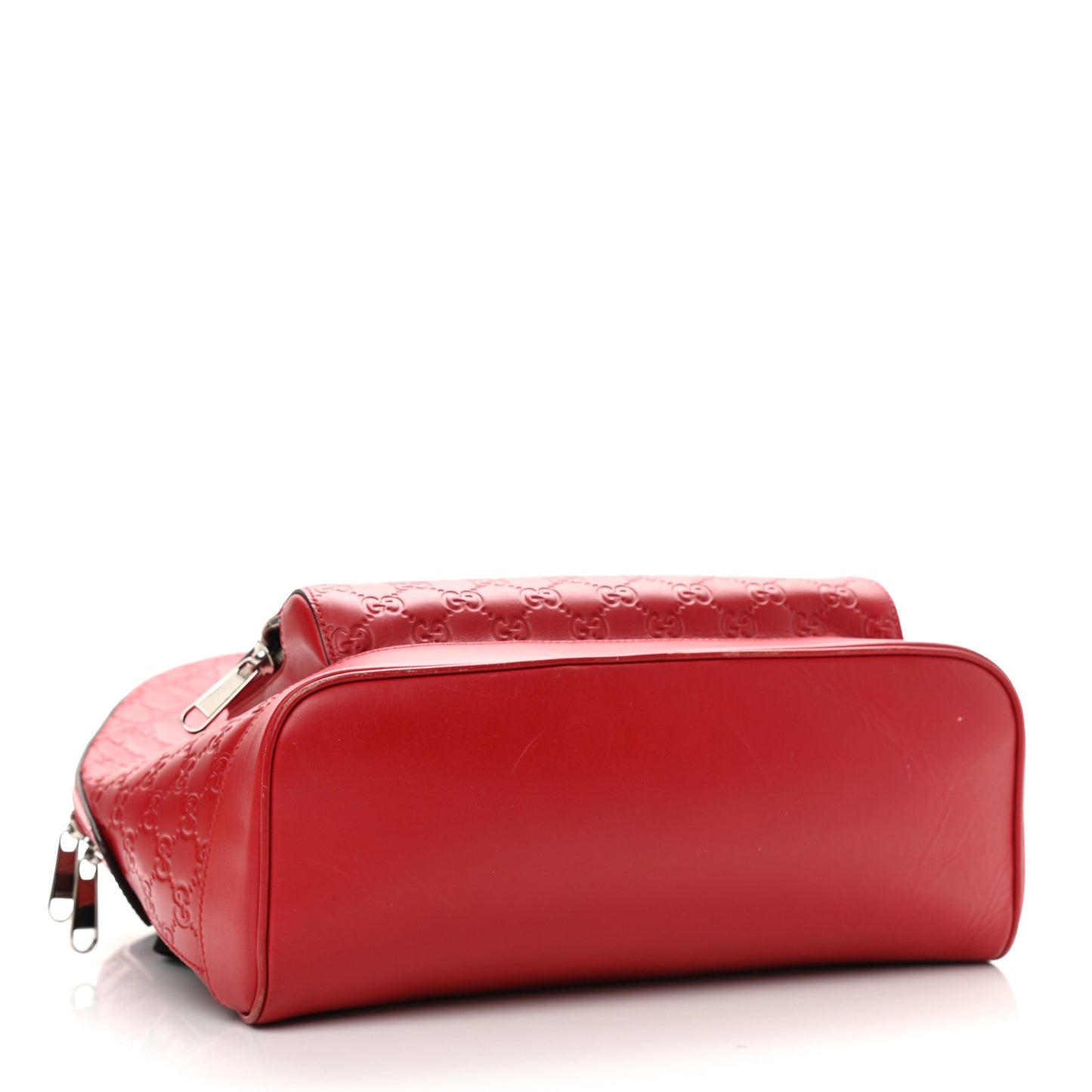 Guccissima Signature Day Backpack Hibiscus Red