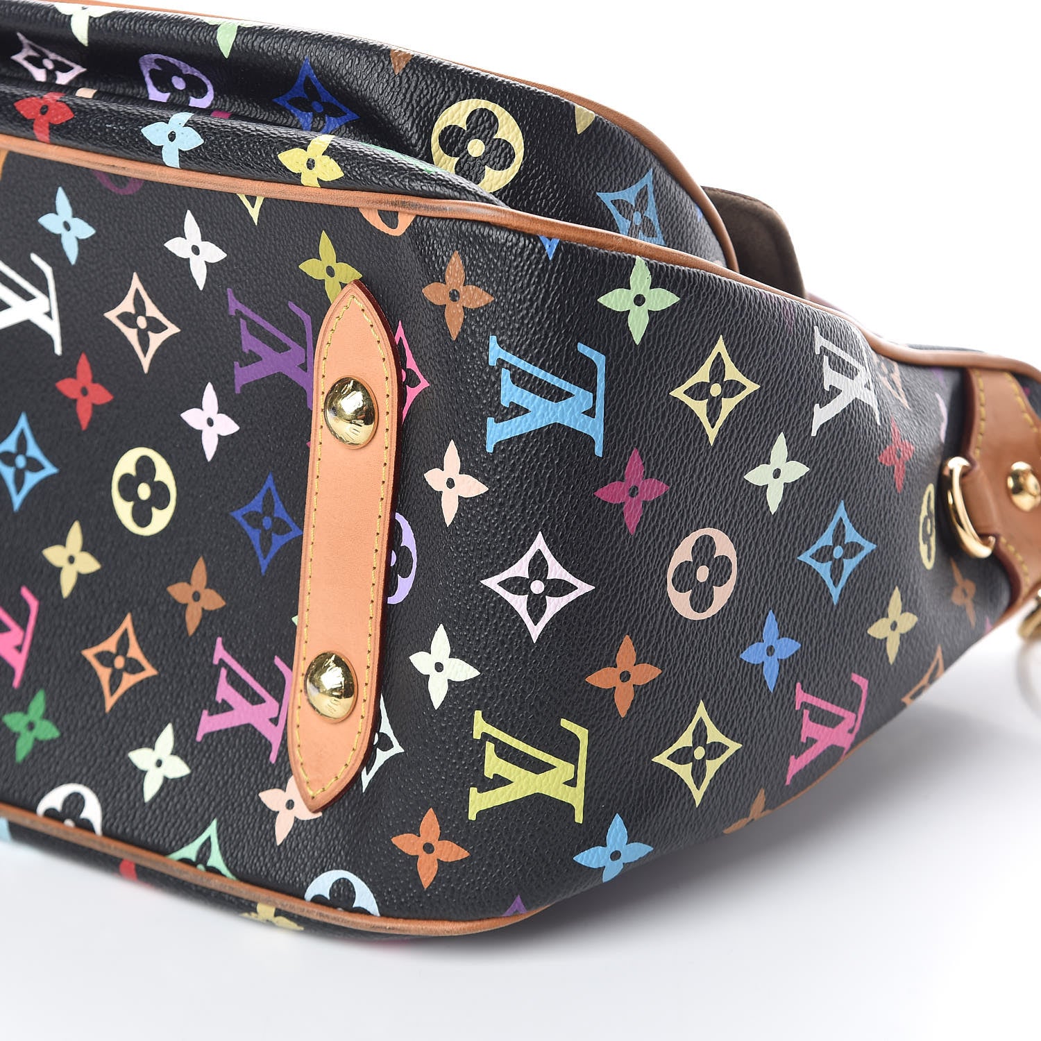 Louis Vuitton Monogram Multicolor Rita Black 9 of 9