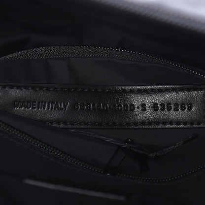 Balenciaga Recycled Nylon NASA X Space Sling Bag Black 6 of 8