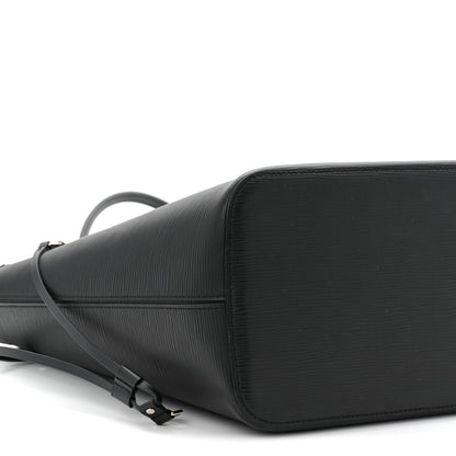 Louis Vuitton Epi Neverfull MM Black 9 of 10