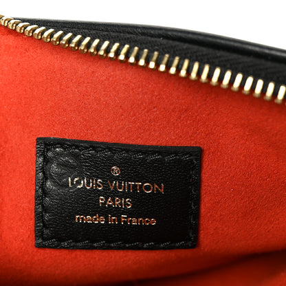 Louis Vuitton Lambskin Embossed Monogram Coussin BB Black 8 of 11