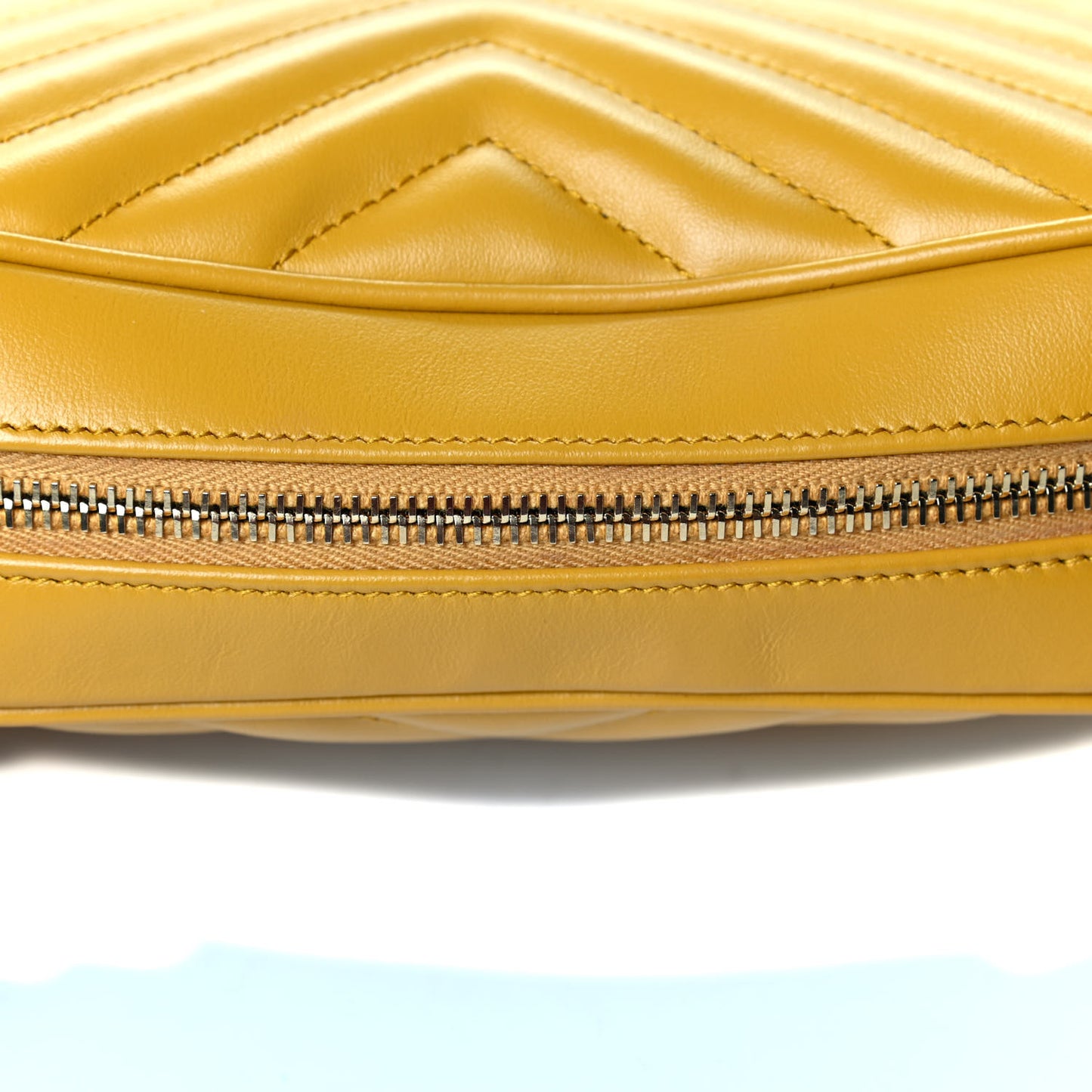 Calfskin Matelasse Monogram Lou Camera Bag Safran