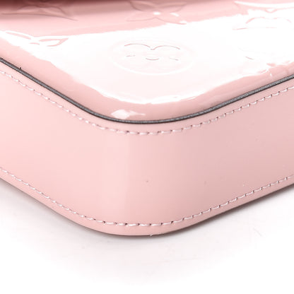 Louis Vuitton Vernis Felicie Chain Wallet Rose Ballerine 5 of 8