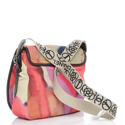 Chanel Printed Ultra Soft Lambskin Medium Flower Power Messenger 3 of 7
