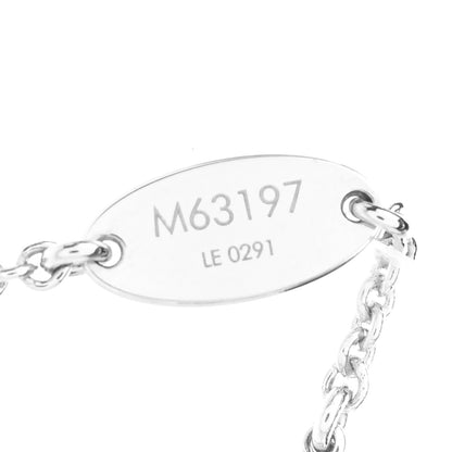Louis Vuitton Metal Essential V Supple Necklace Silver 5 of 6