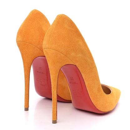 Christian Louboutin Veau Velours So Kate 120 Pumps 37 Full Moon 4 of 8
