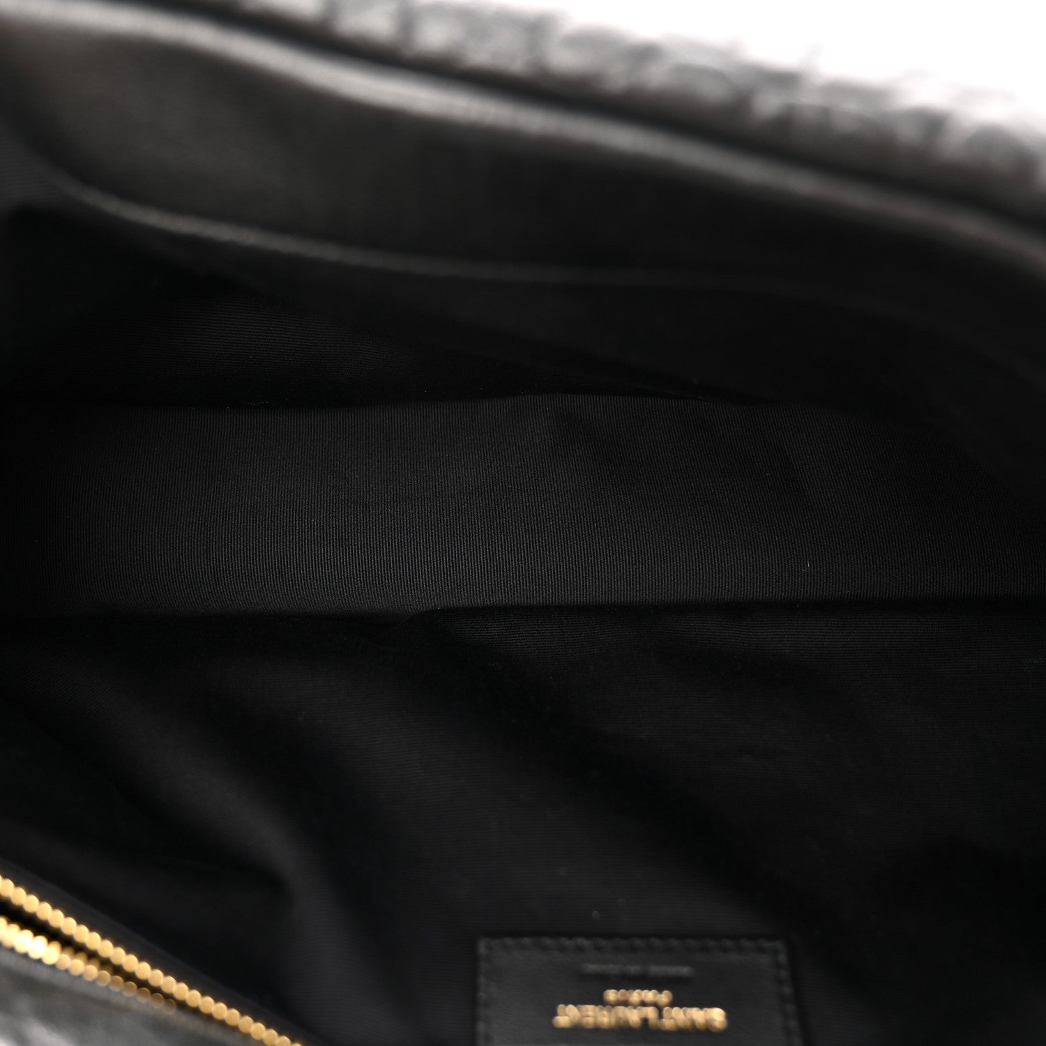 Saint Laurent Grained Lambskin Large Calypso Black 5 of 10