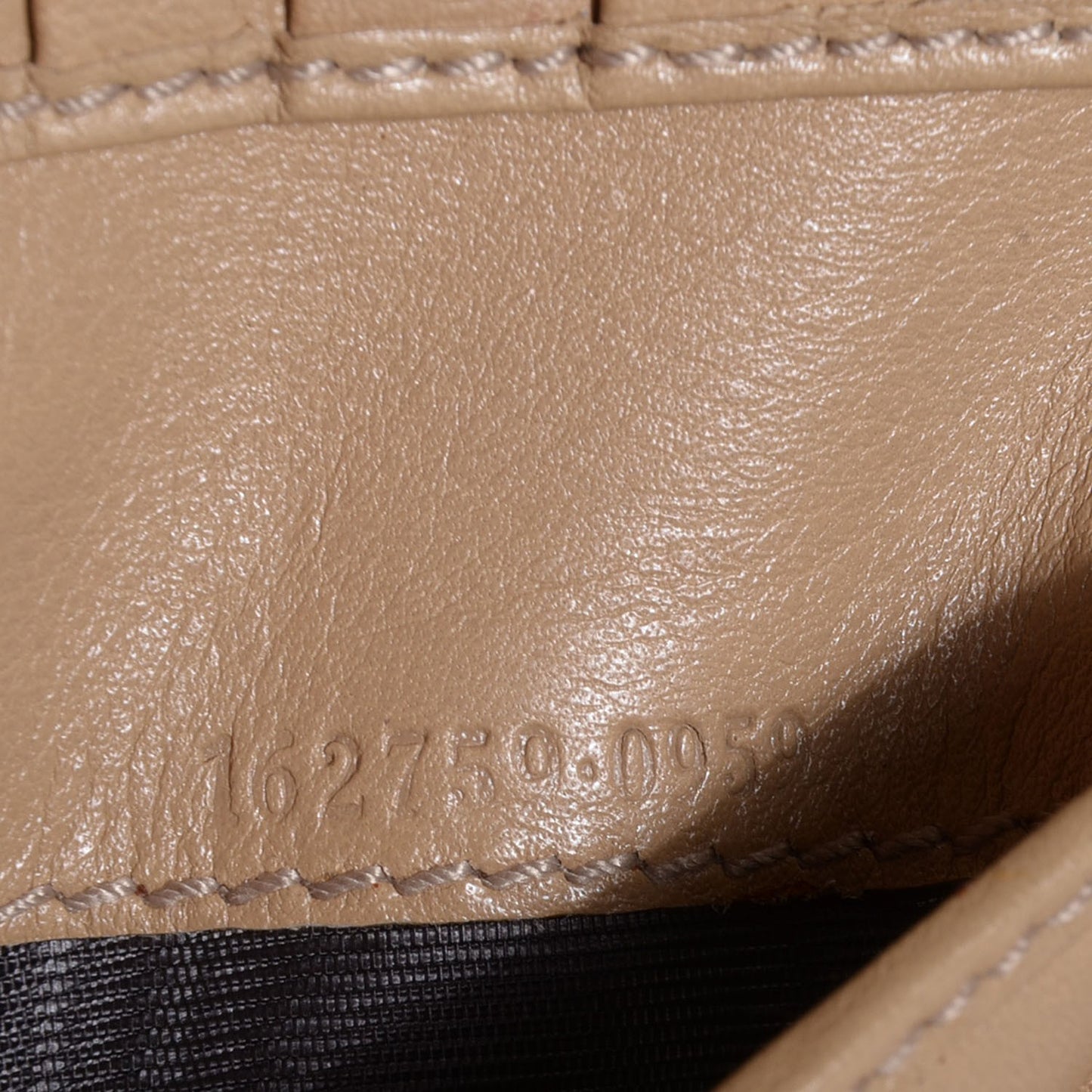 Guccissima Interlocking G French Flap Wallet Beige