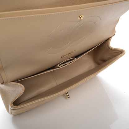 Chanel Caviar Quilted Jumbo Double Flap Beige Clair 5 of 7