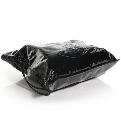 Chanel Patent Bonbons Shopper Tote Black 4 of 8