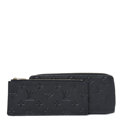 Louis Vuitton Empreinte Clemence Wallet Black 1 of 6