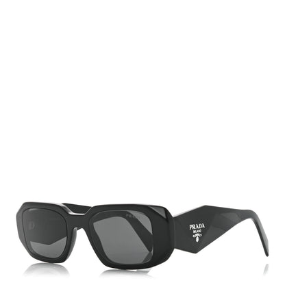 Prada Acetate Symbole Sunglasses SPR 17W Black 1 of 6