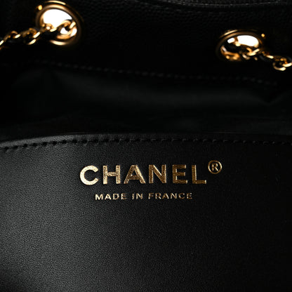 Chanel Caviar Quilted Small Chanel 25 Handbag Black 5 of 10