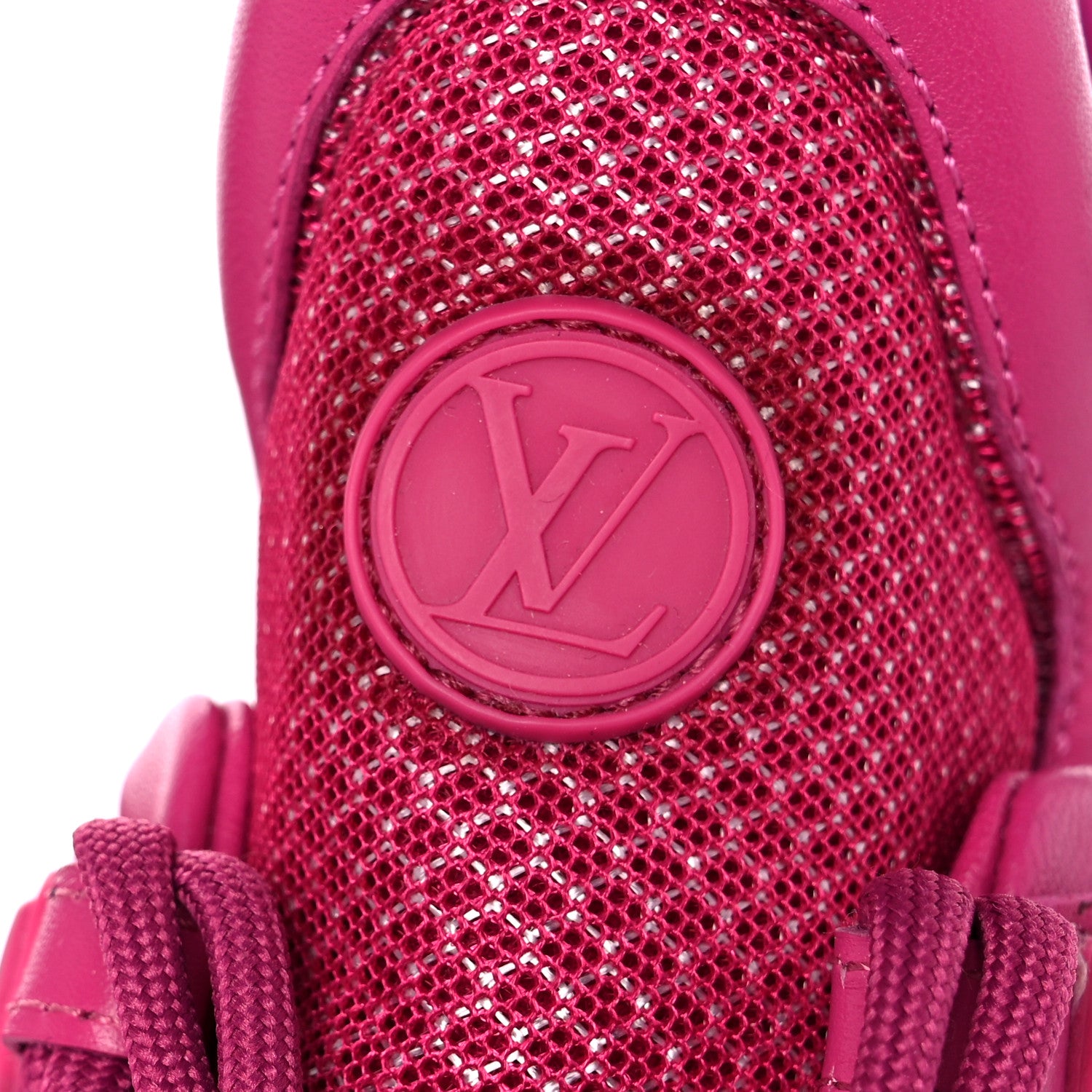 Louis Vuitton Calfskin Technical Nylon LV Archlight Sneakers 36.5 Rose Pop 8 of 10