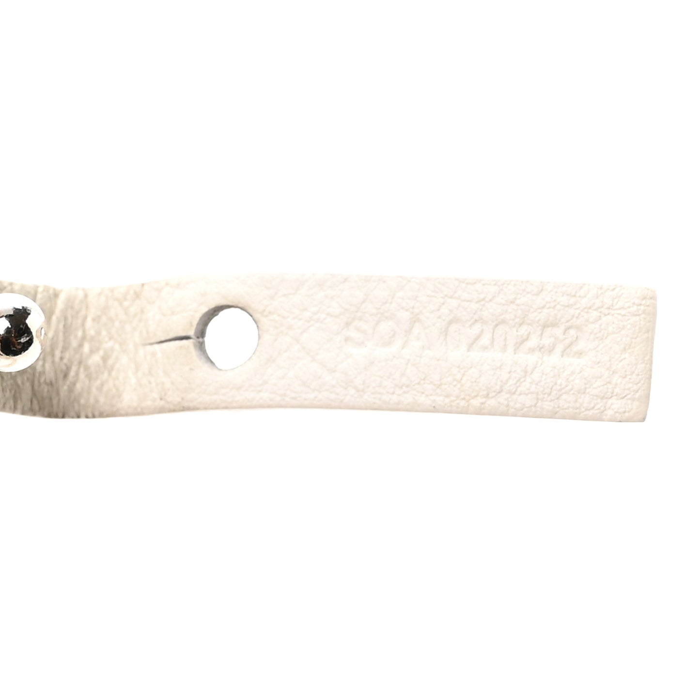 Goyardine Reversible Mini Anjou White