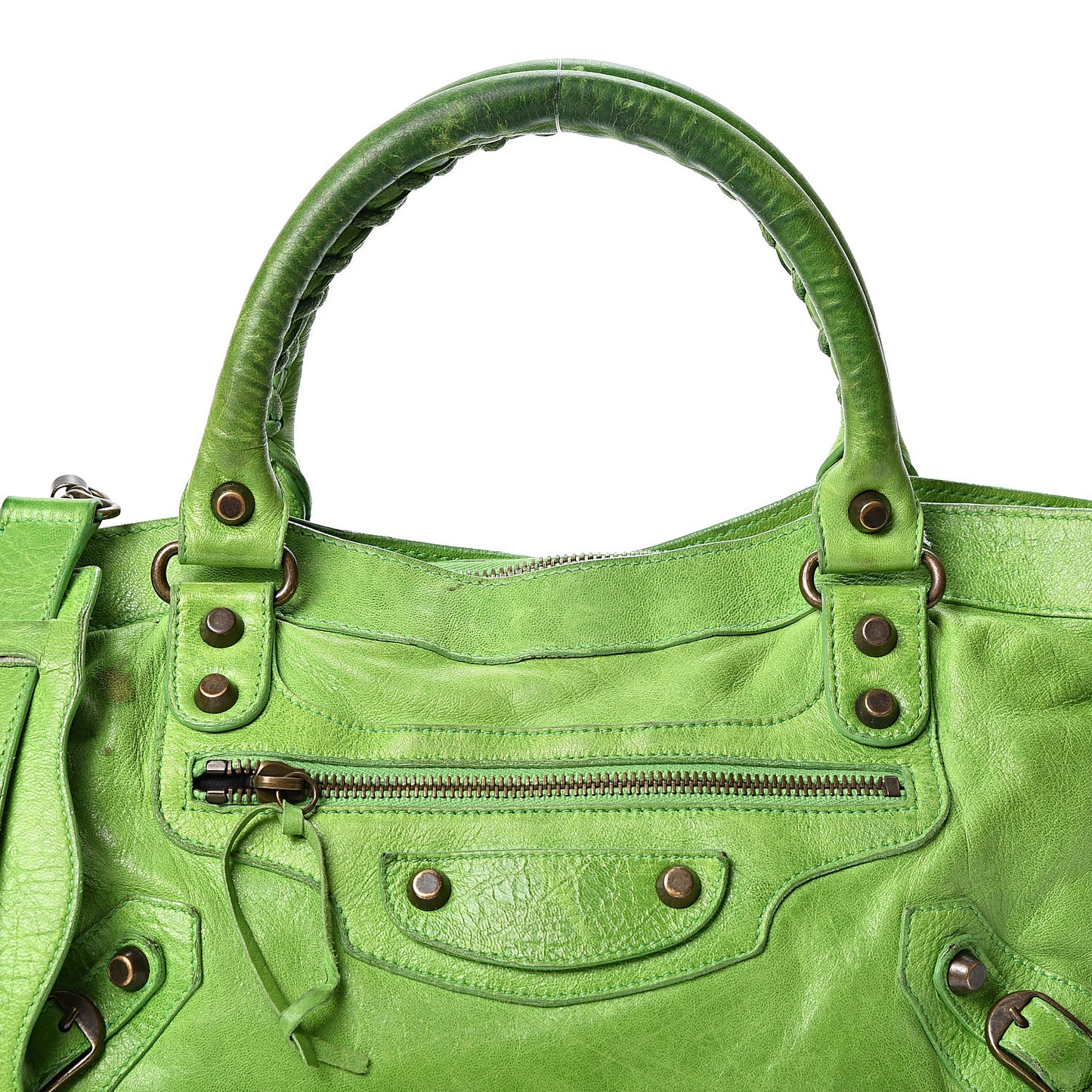 Agneau Classic Hardware First Apple Green