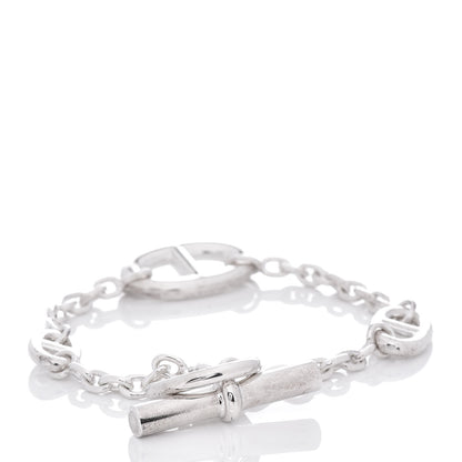 Hermes Sterling Silver Farandole Bracelet LG 3 of 5