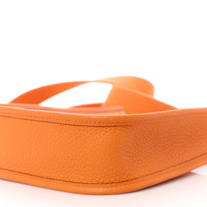 Hermes Taurillon Clemence Evelyne TPM Abricot 10 of 11