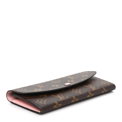 Louis Vuitton Monogram Emilie Wallet Rose Ballerine 4 of 8
