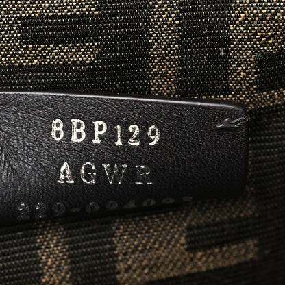 Fendi Shiny Nappa Snakeskin Small Fendi First Anthracite Asfalto 7 of 9