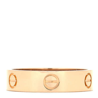 Cartier 18K Yellow Gold 5.5mm LOVE Ring 63 10.25 3 of 4