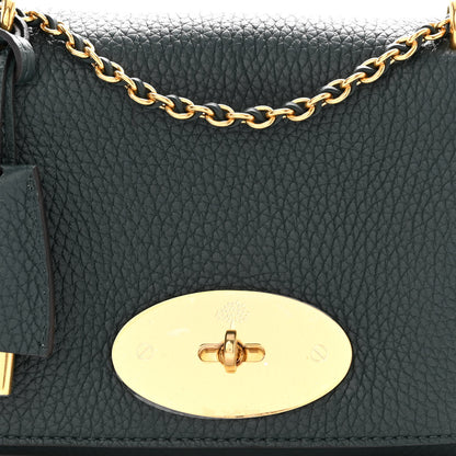 Mulberry Small Classic Grain Calfskin Small Lily Flap Dark Green 7 of 9