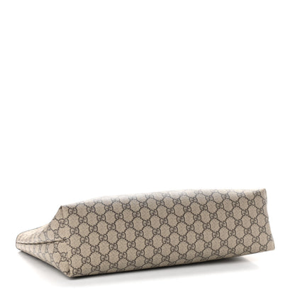 Gucci GG Plus Monogram Medium Signature Web Loop Tote Brown 4 of 10