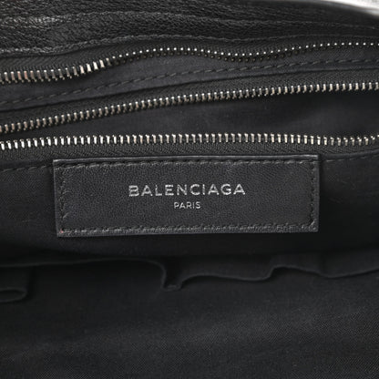Balenciaga Chevre Silver Metallic Edge Hardware City Black 6 of 14
