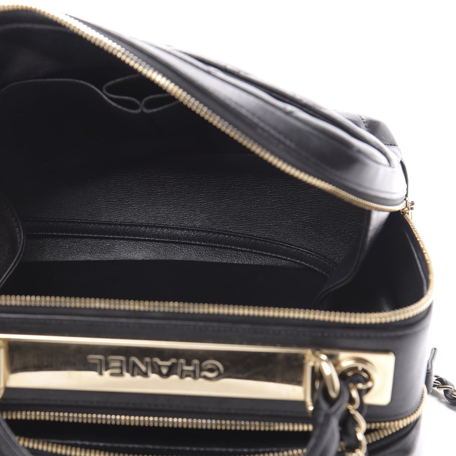 Chanel Lambskin Quilted Medium Trendy CC Bowling Bag Black 7 of 15
