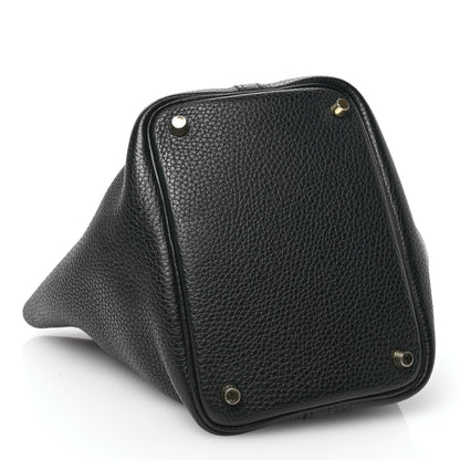 Hermes Taurillon Clemence Picotin Lock 18 PM Black 4 of 12