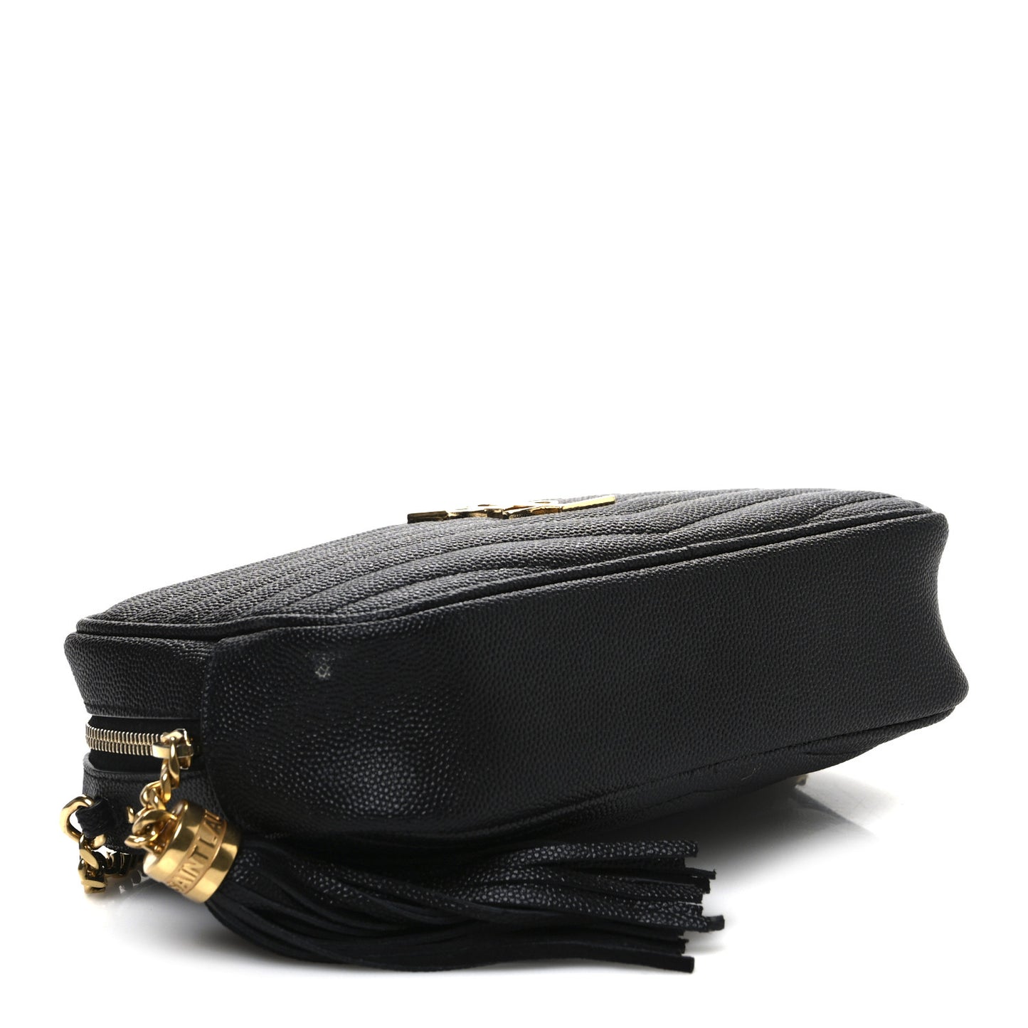 Grain De Poudre Matelasse Monogram Mini Lou Camera Bag Black