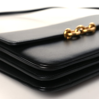 Saint Laurent Smooth Calfskin Le Maillon Satchel Black 8 of 9