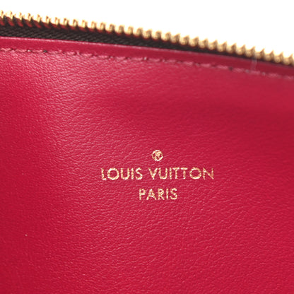 Louis Vuitton Monogram Felicie Chain Wallet Zippered Insert Fuchsia 6 of 6