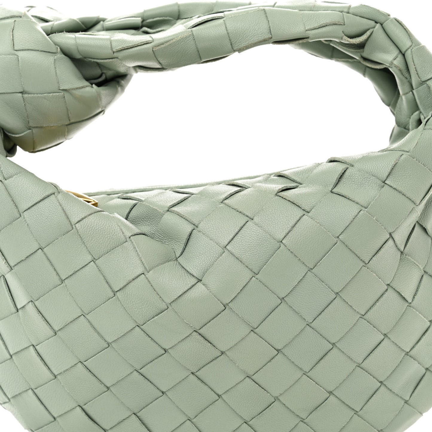 Nappa Intrecciato Mini Jodie New Sauge