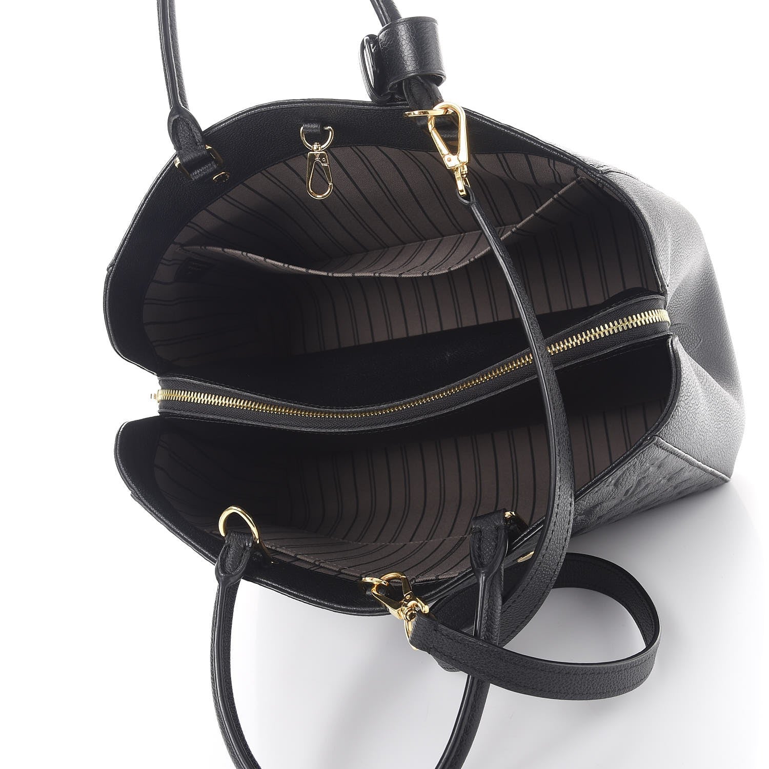 Louis Vuitton Empreinte Montaigne GM Black 5 of 9