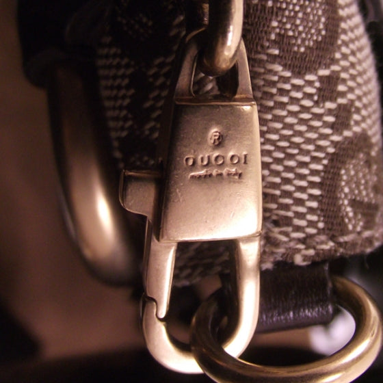 Gucci Monogram Horsebit Small Handbag Brown 10 of 10