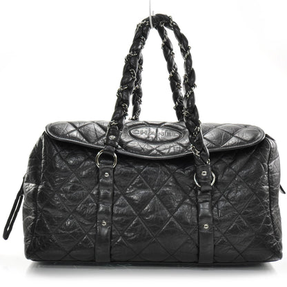 Chanel Ligne Large Duffel Bag Black 1 of 9