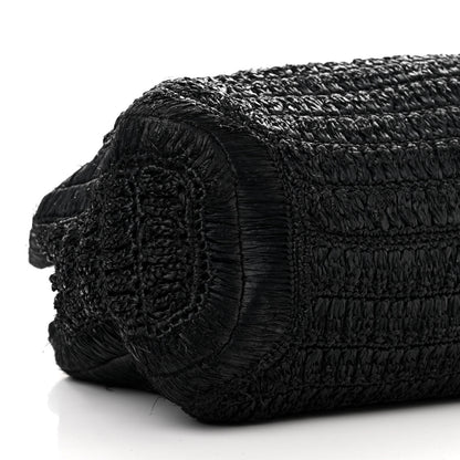 Valentino Garavani Raffia Supervee In It Tote Black 8 of 12