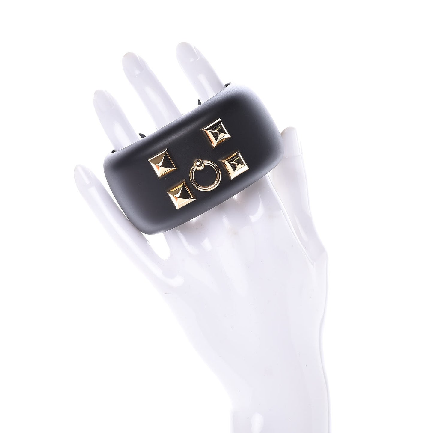 Pearwood Medor Cuff Bracelet S Black