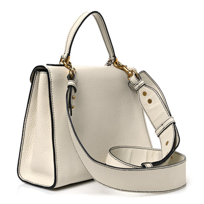 Christian Dior Calfskin Dioraddict Top Handle White 3 of 11
