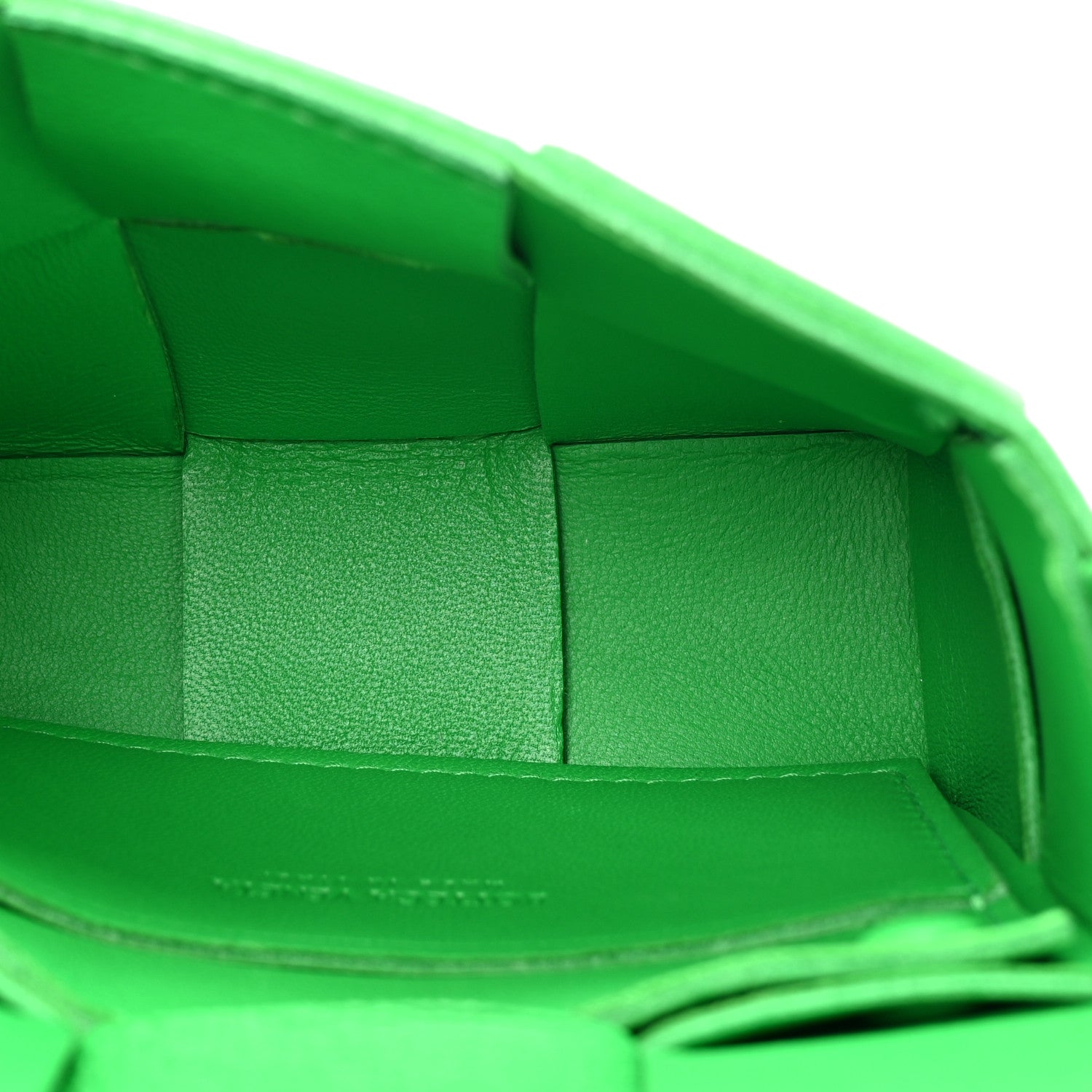 Bottega Veneta Lambskin Maxi Intrecciato Extra Mini Cassette Crossbody Bag Parakeet 5 of 11