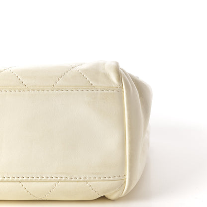 Chanel Lambskin Quilted Mademoiselle Flap White 10 of 11