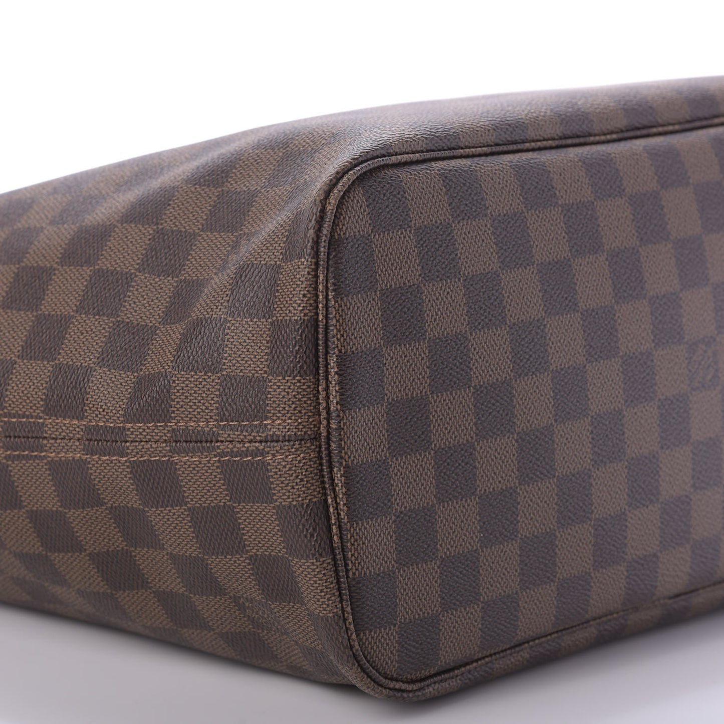 Damier Ebene Neo Neverfull MM Rose Ballerine
