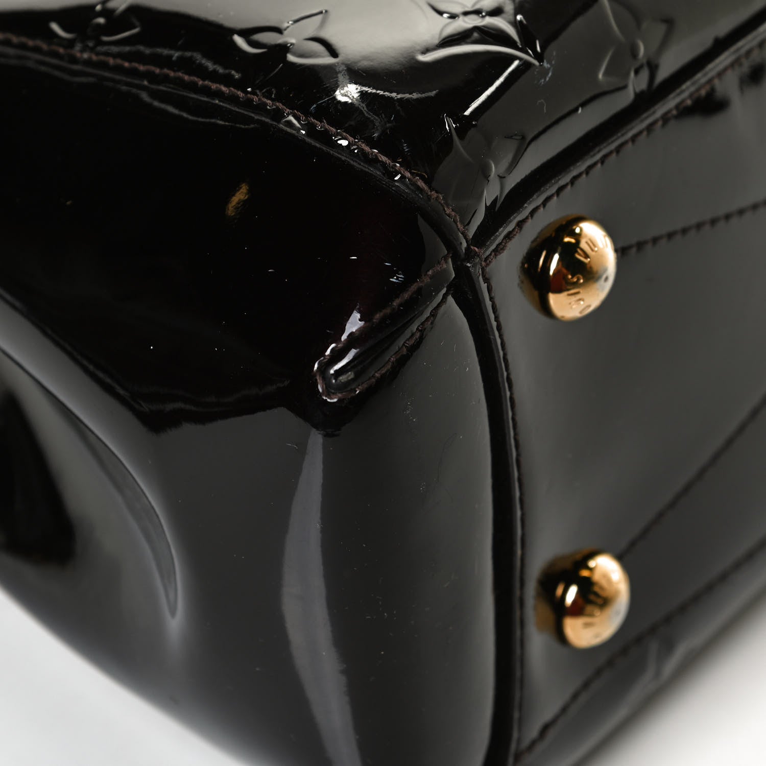 Louis Vuitton Vernis Montaigne MM Amarante 11 of 13